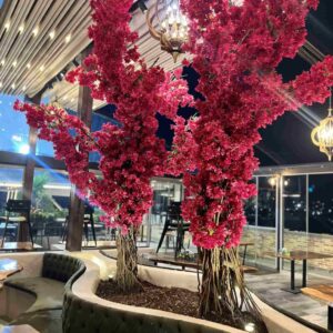 دیزایین درختچه شکوفه