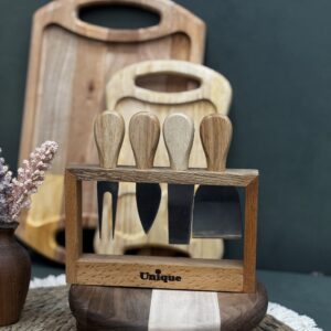 کارد صبحانه خوری همراه استند