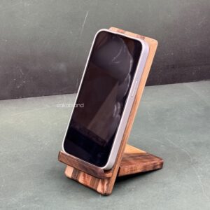 استند‌ گوشی تمام چوب